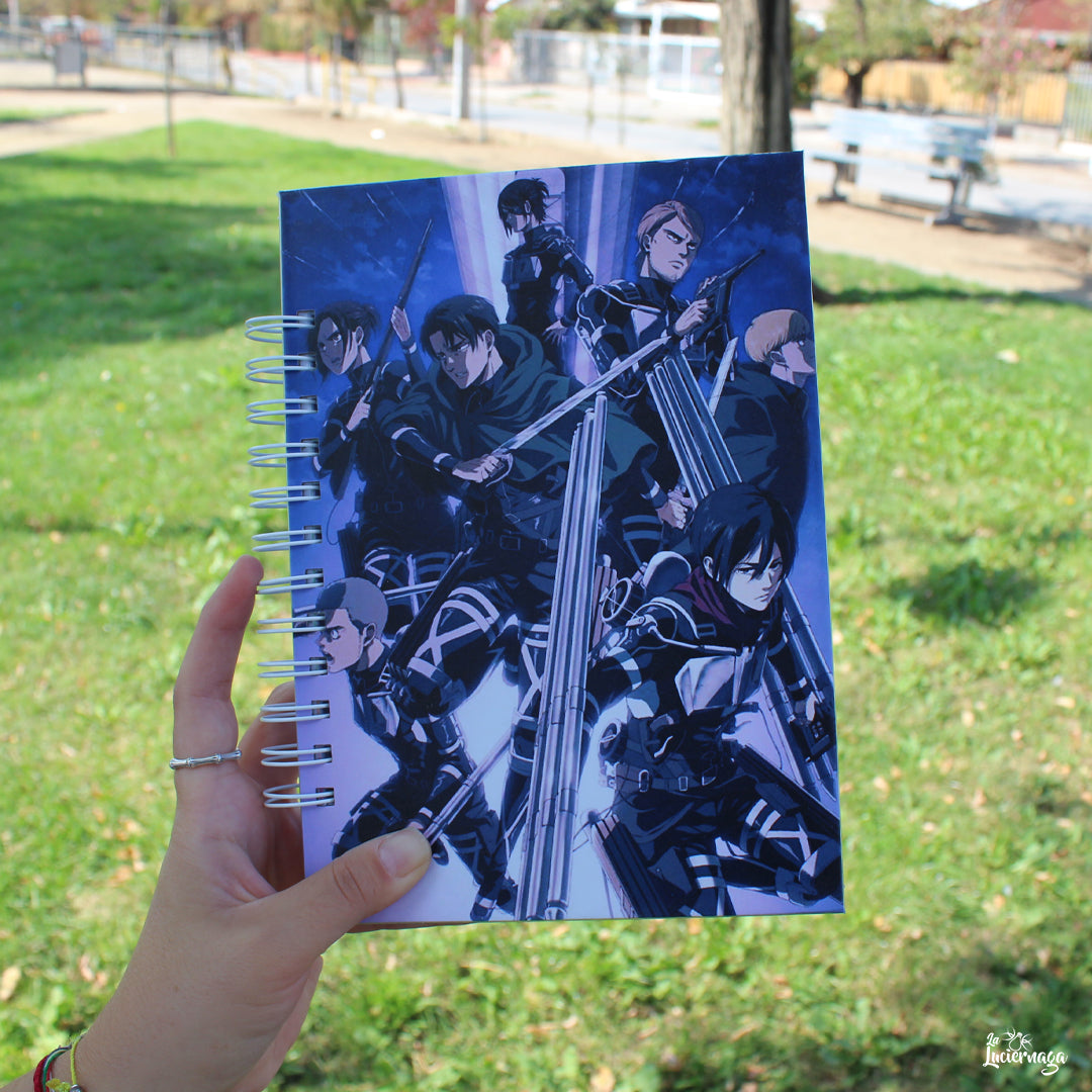 Cuaderno Shingeki no Kyogin