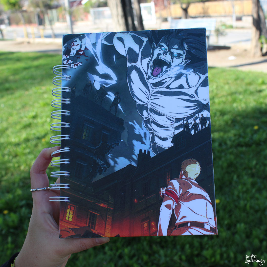 Cuaderno Attack on Titan