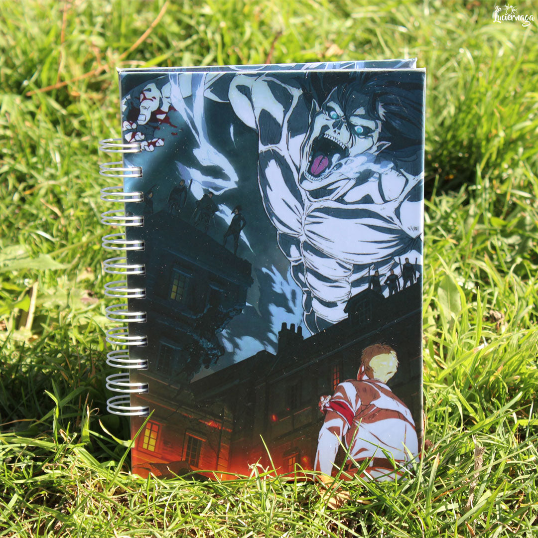 Cuaderno Attack on Titan