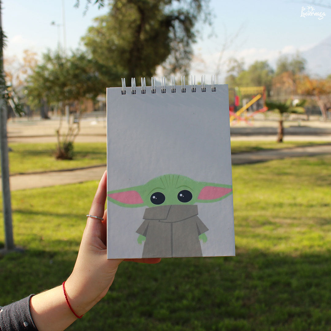 Croquera Baby Yoda