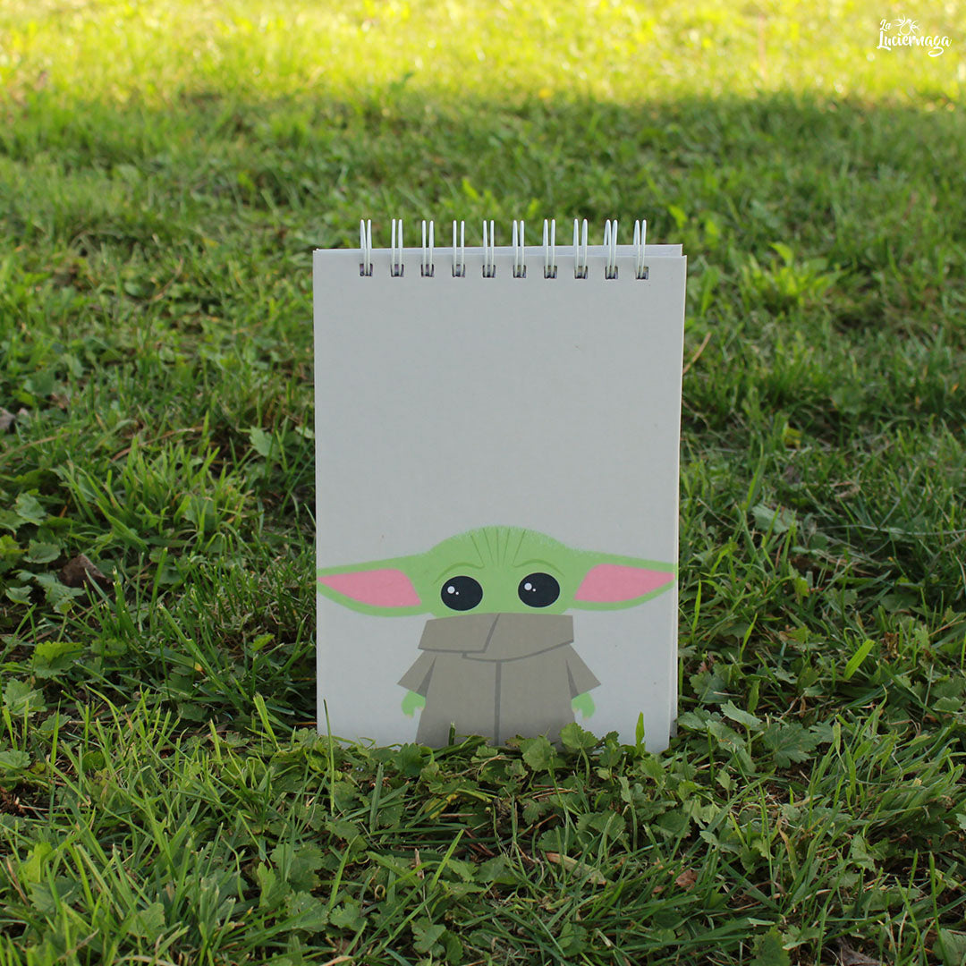 Croquera Baby Yoda