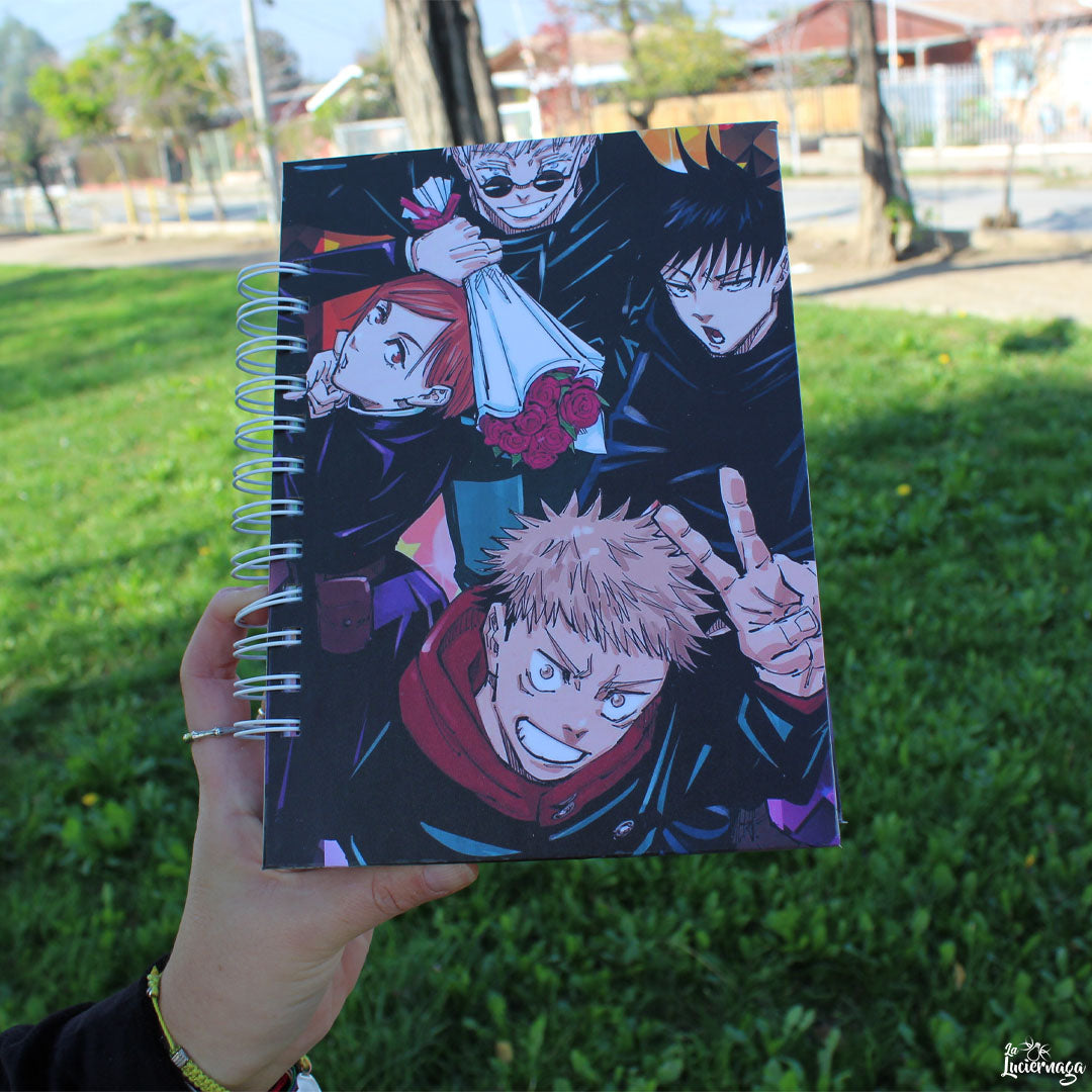 Cuaderno Jujutsu Kaisen