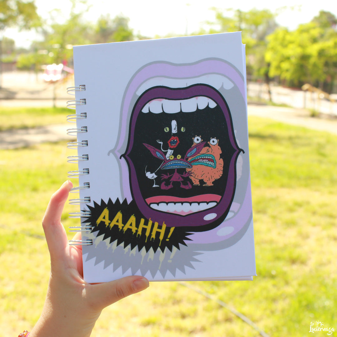 Cuaderno Real Monsters