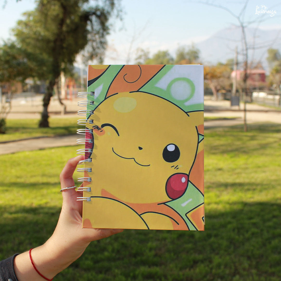 Cuaderno Pokemon - Pikachu