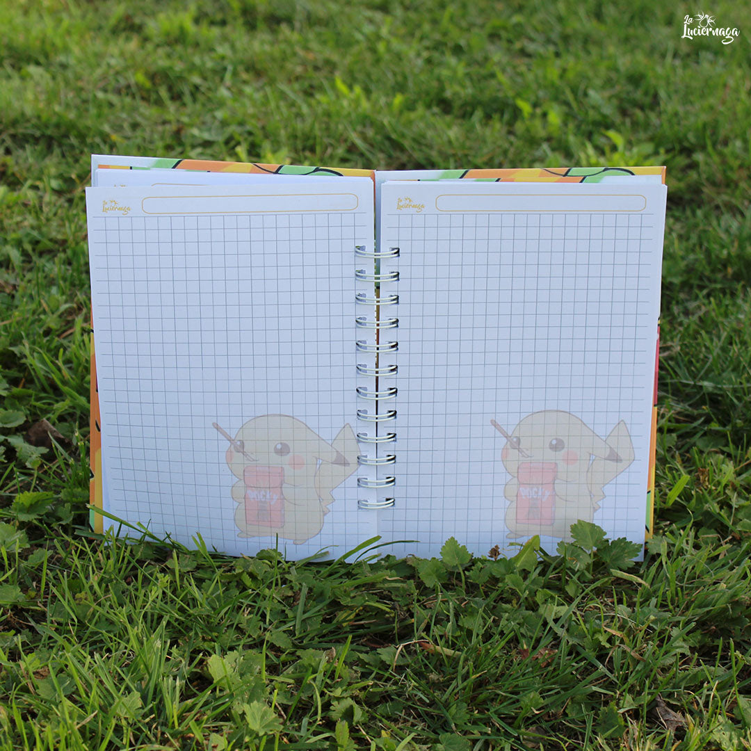 Cuaderno Pokemon - Pikachu